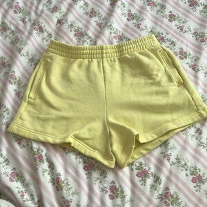 Yellow athleta sweatshirts size XL